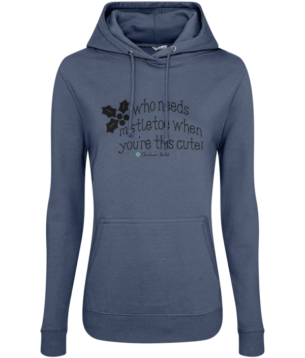 Woman's "Who Needs Mistletoe" Hoodies mockup 42823e419215aa681aa43e3f83aaf7ce 1 1