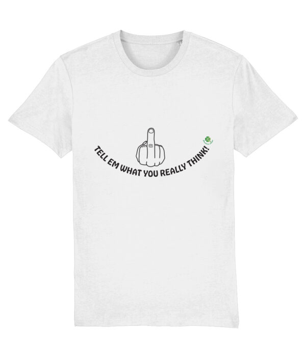 Short Sleeve T-shirt Tell Em What You Really Think mockups 8 1