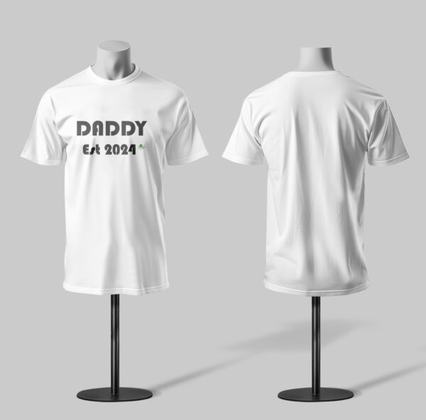 Short Sleeve T-shirt - Daddy Est.2024 t3 1