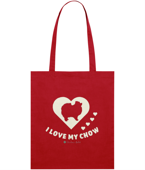 I Love My Chow tote bags mockup 9d787867e62d94a211a47ad047c3d769